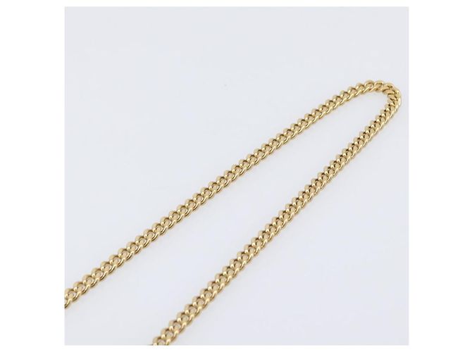 Miu Miu Matelasse Chain Shoulder Pouch Leather Black Gold Tone Auth bs37119V Nero - vista 8