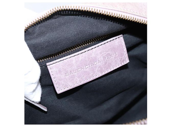 BALENCIAGA The Box Handtasche aus Leder Lila 145694 Auth bs37153A - Ansicht 19