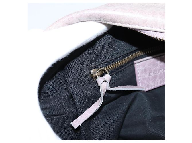 BALENCIAGA The Box Handtasche aus Leder Lila 145694 Auth bs37153A - Ansicht 22