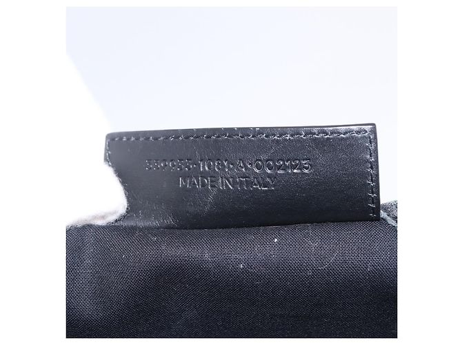 Borsa BALENCIAGA Navy Cabas S Canvas White Black 339933 Auth 204200 Nero Bianco - vista 12
