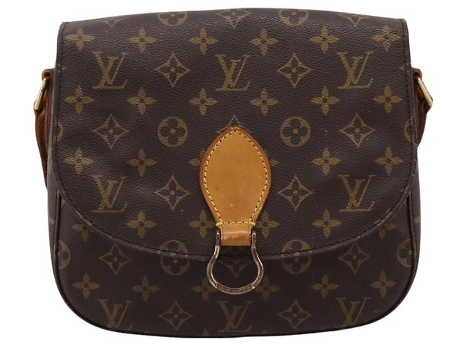 LOUIS VUITTON Monogram Saint Cloud GM Shoulder Bag M51242 LV Auth ep15880 Monograma - vista 13