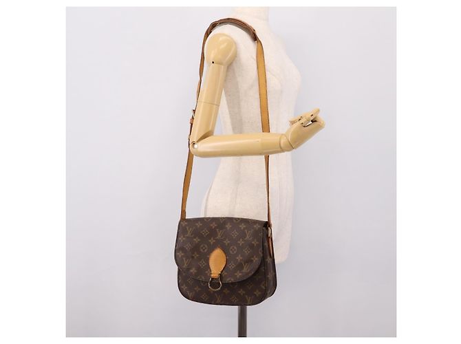 LOUIS VUITTON Monogram Saint Cloud GM Shoulder Bag M51242 LV Auth ep15880 Monograma - vista 28