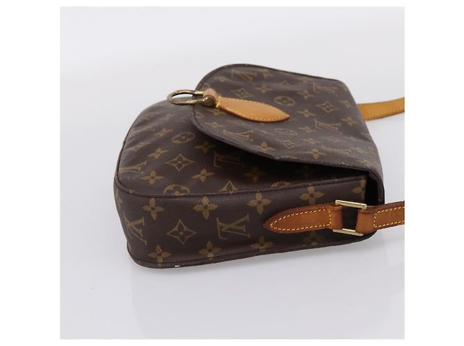 LOUIS VUITTON Monogram Saint Cloud GM Shoulder Bag M51242 LV Auth ep15880 Monograma - vista 4
