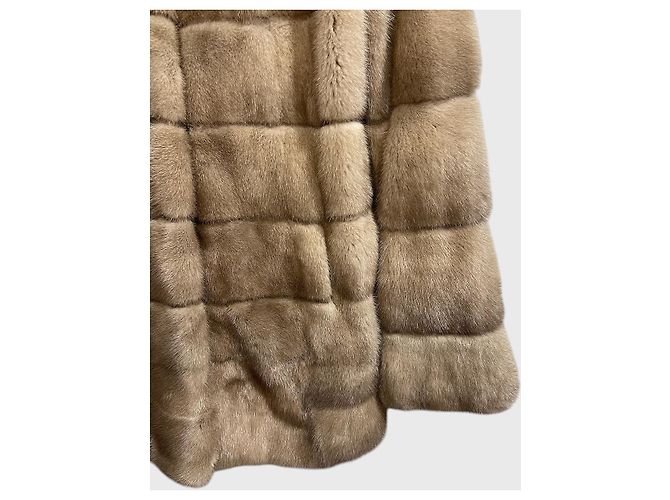 Sam Rone Nerzmantel T.S Beige - Ansicht 3