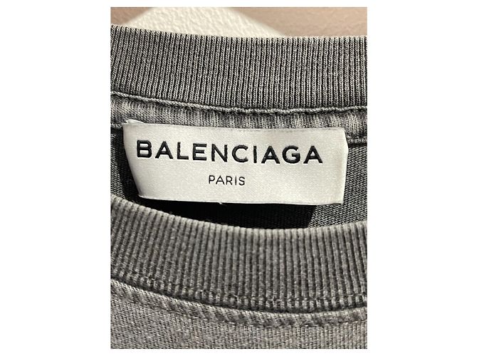Camiseta Balenciaga gris T.L - vista 4