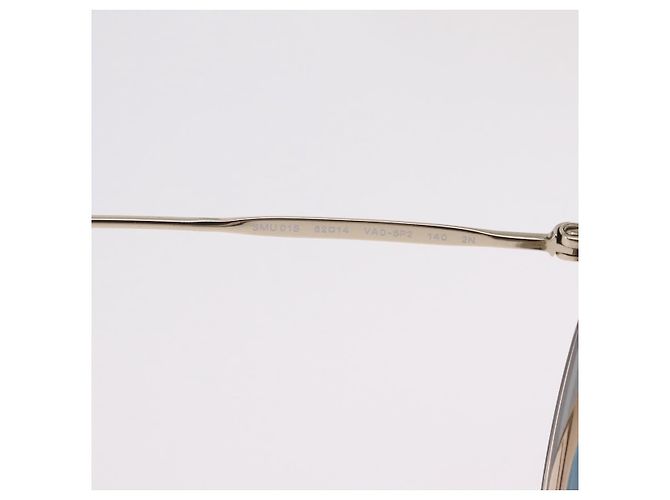 Miu Miu Sonnenbrille Metall Silver Auth 206297A Silber - Ansicht 11