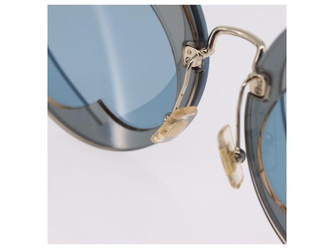Miu Miu Sonnenbrille Metall Silver Auth 206297A Silber - Ansicht 14