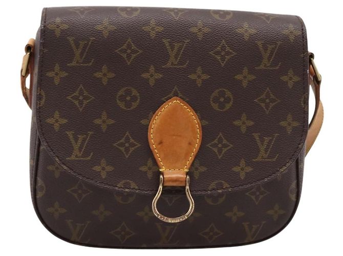 LOUIS VUITTON Monogram Saint Cloud GM Shoulder Bag M51242 LV Auth ep16177 Monograma - vista 13