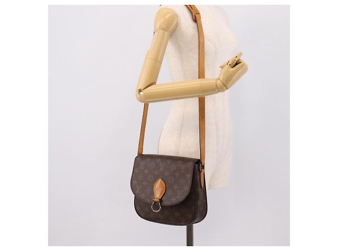 LOUIS VUITTON Monogram Saint Cloud GM Shoulder Bag M51242 LV Auth ep16177 Monograma - vista 28