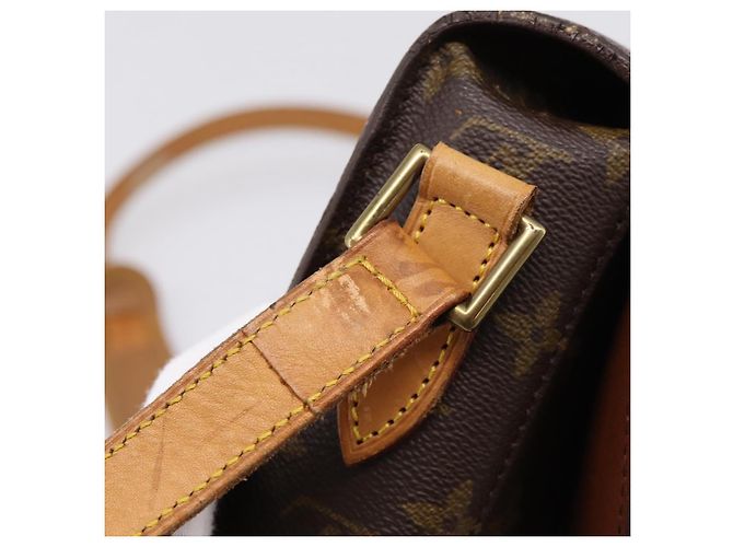 LOUIS VUITTON Monogram Saint Cloud GM Shoulder Bag M51242 LV Auth ep16177 Monograma - vista 8