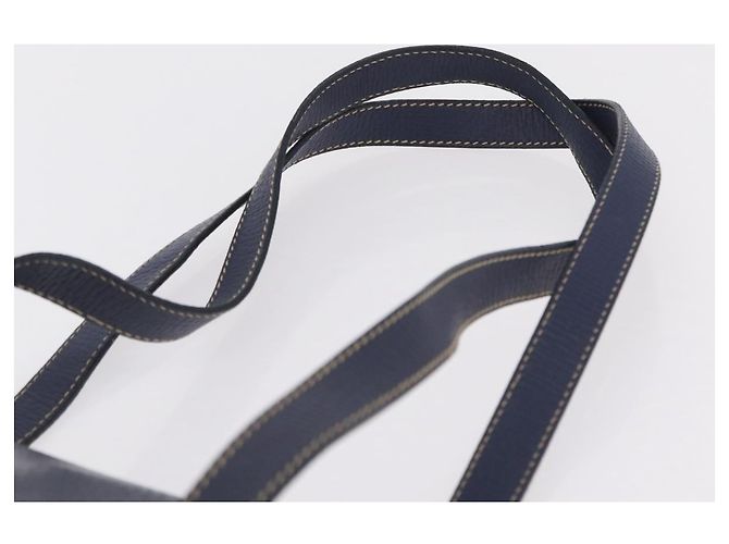 Saco Tote LOEWE Couro Gold Blue Auth bs37329 Azul Dourado - vista 15