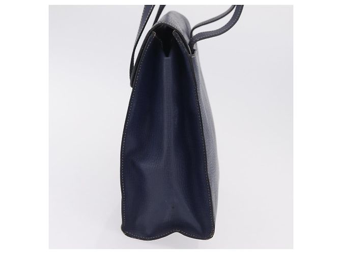Saco Tote LOEWE Couro Gold Blue Auth bs37329 Azul Dourado - vista 5