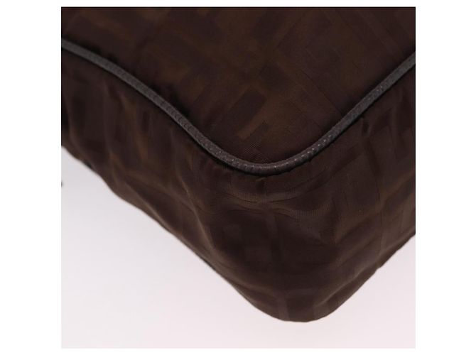FENDI Zucca Canvas Handtasche 2way Brown Gold Tone Auth mr2984A Braun - Ansicht 17