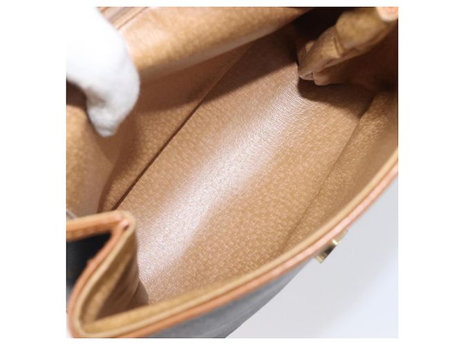 BALLY Handtasche PVC 2way Schwarz Gold Auth ka6321 Golden - Ansicht 12