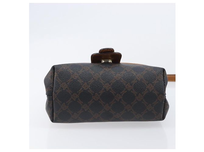BALLY Handtasche PVC 2way Schwarz Gold Auth ka6321 Golden - Ansicht 5