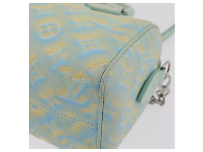 Borsa LOUIS VUITTON Summer Stardust Speedy Bandouliere20 M46092 LV Auth 205980SAM Verde Monogramma - vista 19