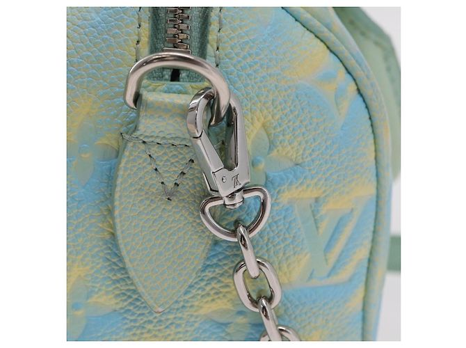 Borsa LOUIS VUITTON Summer Stardust Speedy Bandouliere20 M46092 LV Auth 205980SAM Verde Monogramma - vista 22