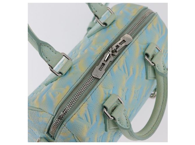 Borsa LOUIS VUITTON Summer Stardust Speedy Bandouliere20 M46092 LV Auth 205980SAM Verde Monogramma - vista 6