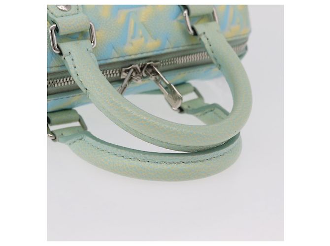 Borsa LOUIS VUITTON Summer Stardust Speedy Bandouliere20 M46092 LV Auth 205980SAM Verde Monogramma - vista 7