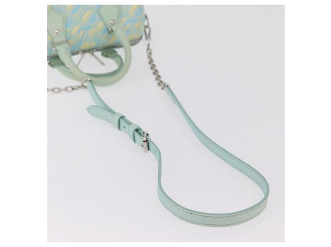 Borsa LOUIS VUITTON Summer Stardust Speedy Bandouliere20 M46092 LV Auth 205980SAM Verde Monogramma - vista 8