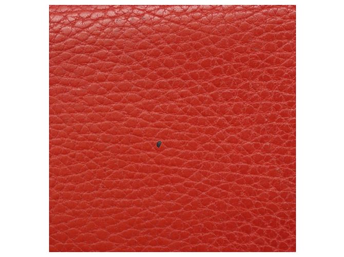 Portafoglio GUCCI in pelle rosso e oro 354498 Auth bs37289 D'oro - vista 4