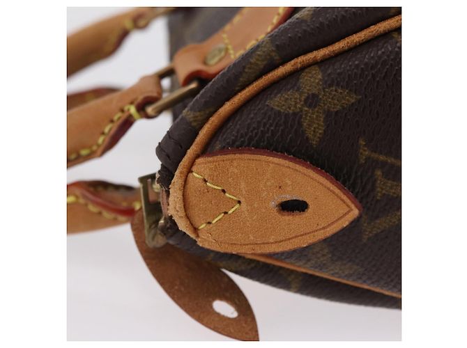 Borsa a mano LOUIS VUITTON Monogram Mini Speedy M41534 LV Auth ka6394 Monogramma - vista 14