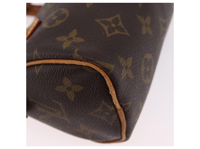 Borsa a mano LOUIS VUITTON Monogram Mini Speedy M41534 LV Auth ka6394 Monogramma - vista 19