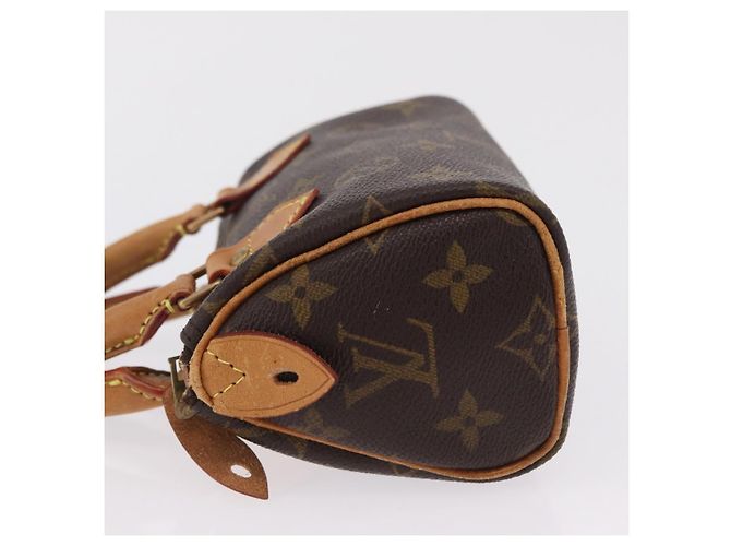 Borsa a mano LOUIS VUITTON Monogram Mini Speedy M41534 LV Auth ka6394 Monogramma - vista 6