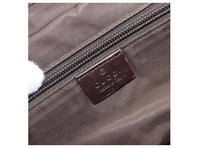 Borsa a tracolla GUCCI GG Supreme PVC Beige Silver 223661 Auth 200553 Argento - vista 21