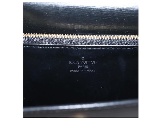 Borsa a mano LOUIS VUITTON Epi Malesherbes Nera M52372 LV Auth ep16058A Nero - vista 19