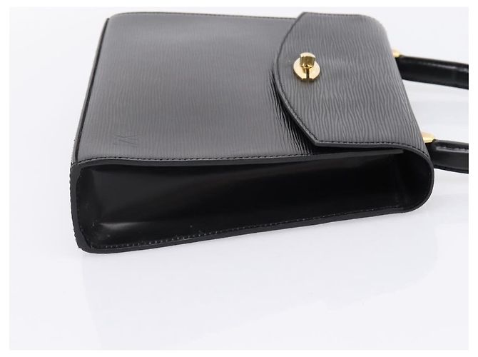 Borsa a mano LOUIS VUITTON Epi Malesherbes Nera M52372 LV Auth ep16058A Nero - vista 4