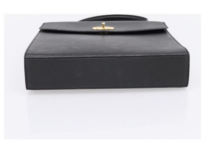 Borsa a mano LOUIS VUITTON Epi Malesherbes Nera M52372 LV Auth ep16058A Nero - vista 5