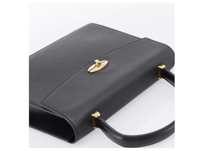 Borsa a mano LOUIS VUITTON Epi Malesherbes Nera M52372 LV Auth ep16058A Nero - vista 6