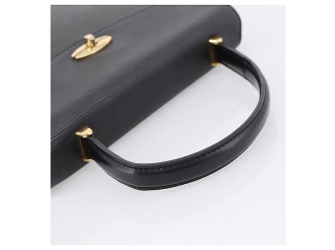 Borsa a mano LOUIS VUITTON Epi Malesherbes Nera M52372 LV Auth ep16058A Nero - vista 7