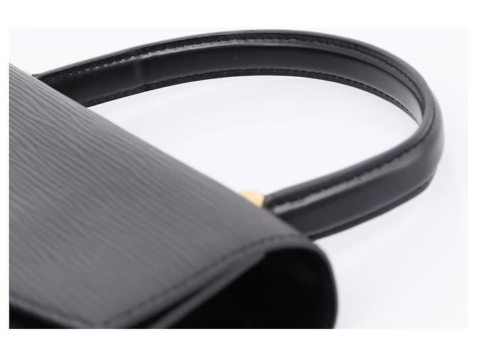 Borsa a mano LOUIS VUITTON Epi Malesherbes Nera M52372 LV Auth ep16058A Nero - vista 8