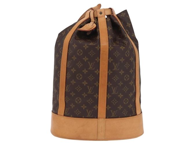 Borsa a tracolla LOUIS VUITTON Monogram Randonnee GM M42244 LV Auth 203113V Monogramma - vista 13
