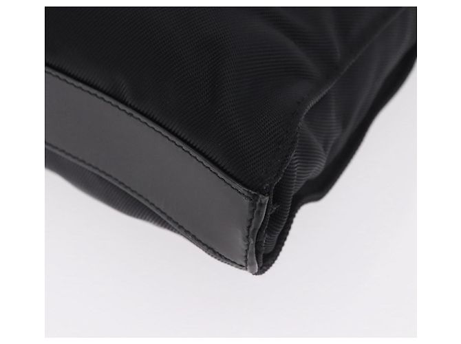 Borsa a mano GUCCI Bamboo Nylon 2way Nero Argento 001 2855 1875 5 Auth ka6416 - vista 16