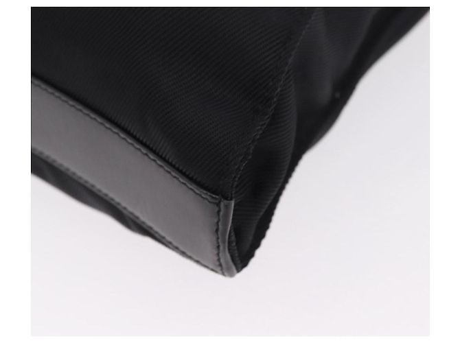 Borsa a mano GUCCI Bamboo Nylon 2way Nero Argento 001 2855 1875 5 Auth ka6416 - vista 18