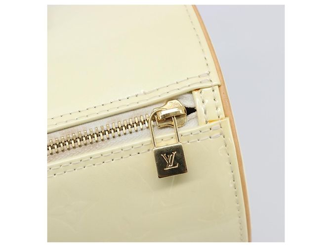 LOUIS VUITTON Monogram Vernis Bedford Hand Bag Perle M91006 LV Auth gh2340V - vista 18