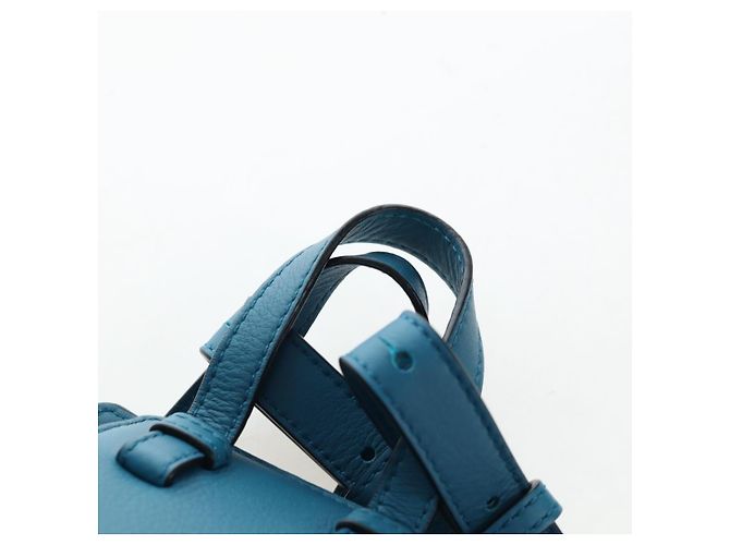 LOEWE Ghibli Spirited Away Boh Mouse Yu-Bird Hammock Drawstring Auth yk20944SM Azul - vista 14