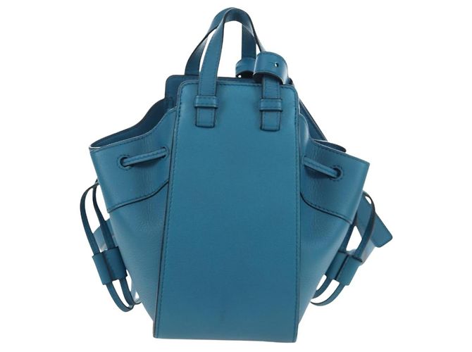 LOEWE Ghibli Spirited Away Boh Mouse Yu-Bird Hammock Drawstring Auth yk20944SM Azul - vista 2