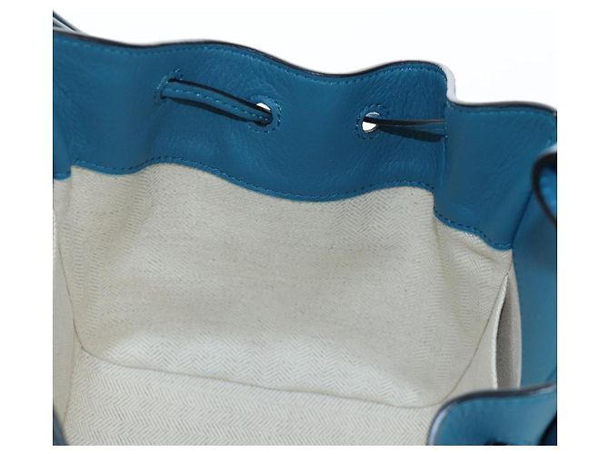 LOEWE Ghibli Spirited Away Boh Mouse Yu-Bird Hammock Drawstring Auth yk20944SM Azul - vista 24