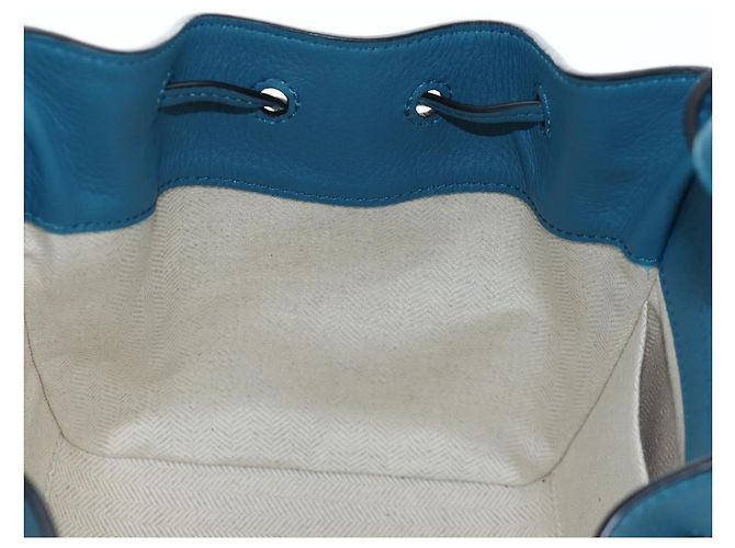 LOEWE Ghibli Spirited Away Boh Mouse Yu-Bird Hammock Drawstring Auth yk20944SM Azul - vista 25