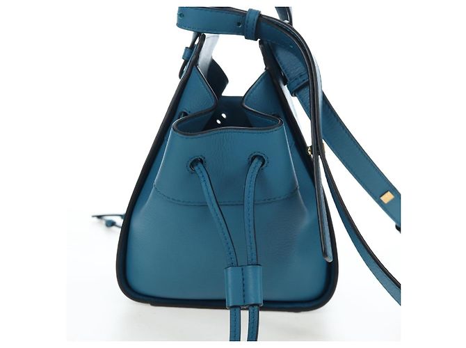 LOEWE Ghibli Spirited Away Boh Mouse Yu-Bird Hammock Drawstring Auth yk20944SM Azul - vista 4