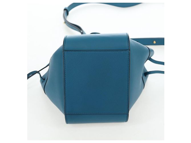 LOEWE Ghibli Spirited Away Boh Mouse Yu-Bird Hammock Drawstring Auth yk20944SM Azul - vista 5