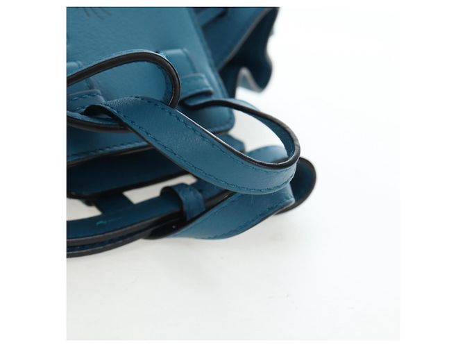 LOEWE Ghibli Spirited Away Boh Mouse Yu-Bird Hammock Drawstring Auth yk20944SM Azul - vista 7