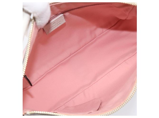 Borsa a tracolla GUCCI GG Canvas Abbey Pink Gold 146244 Auth 206129V Rosa D'oro - vista 20