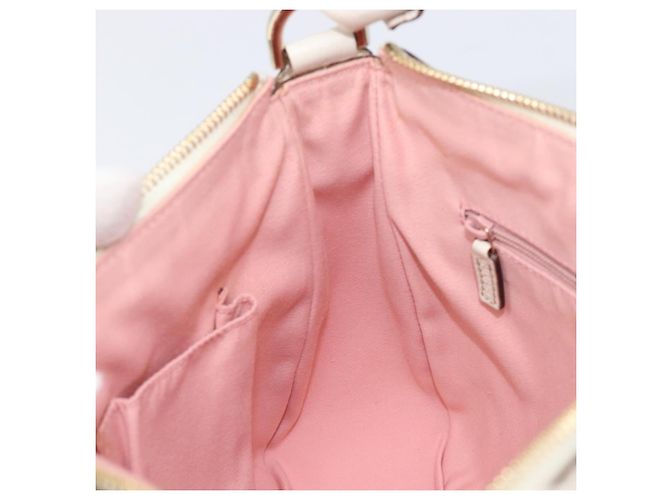 Borsa a tracolla GUCCI GG Canvas Abbey Pink Gold 146244 Auth 206129V Rosa D'oro - vista 22