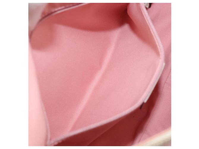 Borsa a tracolla GUCCI GG Canvas Abbey Pink Gold 146244 Auth 206129V Rosa D'oro - vista 24