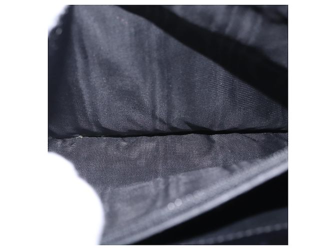 Céline Sac à main CELINE Macadam Canvas PVC Noir Doré Auth mr2952A - vue 29